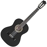 Stagg C542 BK - Guitarra clásica, color negro