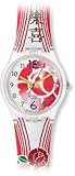 Swatch Damen Armbanduhr CHINA DREAMS Analog Quarz Textil GE196