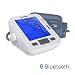 Produktbild iGuerburn Oberarm Bluetooth Blutdruckmessgerät Pulsmesser: Digitaler Blutdruckmesser mit App zur Verfolgung der Blutwerte - Vollautomatisches Medizingerät mit 12,7cm Display - Armumfang von 22-44cm