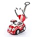 Push Power Ride-on KP0558W Baby Walker RIDE ON push along CUTE CAR 3in1 with Parent Handle 3 colour (KP0558WR RED)