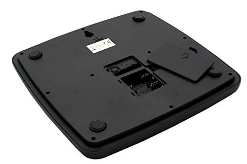 Personen Waage DIGITAL inkl. Uhr schwarz bis 150 Kg STEP ON - 4