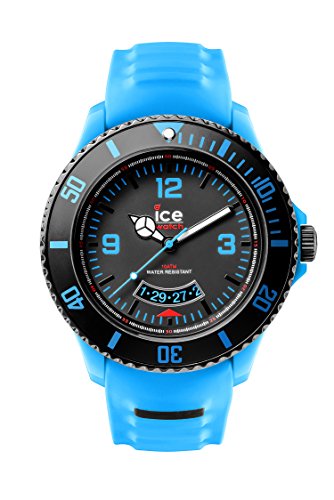 Ice-Watch Herren - Armbanduhr Ice Miami Analog Quarz Silikon SU.TE.BB.S.14 Ice-Watch Herren - Armbanduhr Ice Miami Analog Quarz Silikon SU.TE.BB.S.14