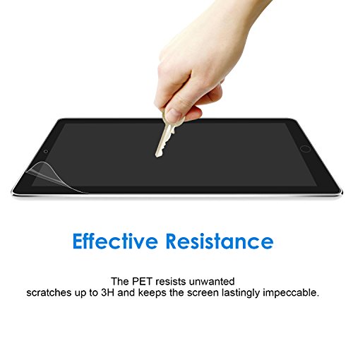 iPad Air Schutzfolie, JETech 2-Pack iPad Pro 9.7 Schutzfolie Displayschutz für Apple iPad Air / iPad Air 2 / iPad Pro 9.7″ Retail Verpackung (HD Klar) – 0330 - 5