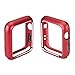 Produktbild TianranRT Magnetisch Rahmen Uhr Etui Schutzhülle Cover Für Apple Watch Serie 1/2/3 42mm (Rot)