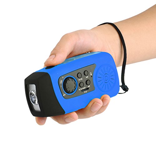 OUTAD Outdoor Multifunktionsgerät: Radio, Taschenlampe, MP3-Player wiederaufladbar und wasserdicht - 6