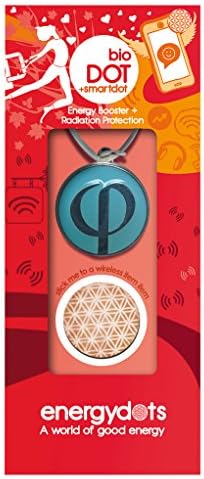Energydots bioTAG + free smartDOT, bioCLIP pack, Personal energy protection & booster. Plus powerful EMF protection for mobiles, wireless, PC etc. Retune energy emissions from any device. (Blue)