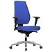 Produktbild AMSTYLE Darius Bürostuhl, Stoff, Blau, 70x101x70 cm