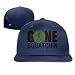 Produktbild ghkfgkfgk Gone Squatchin Bigfoot Green Snapback falt Hat Adjustable Baseball Cap