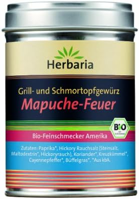 Herbaria Mapuche-fire organic spice mix * 85 g M-box, 1er Pack (1 x 85g) - Organic