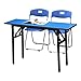 Produktbild xinrongqu Faltbarer Konferenztrainingstisch und Stuhl   Bürotisch und Stuhl 160 * 60 * 75cm A