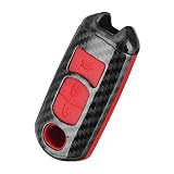 Hecho de ABS de alta calidad con superficie de color de fibra de carbono finish2. Apariencia de la moda, proporcionar llamativo espectáculo y personalizar su llave inteligente