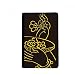 Produktbild beatChong Religion Buddhist Handblumen-Platte-Pass-Halter Travel Wallet Abdeckungs-Fall Karten-Geldbeutel
