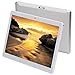 Produktbild Android-Tablet mit SIM-Kartensteckplatz entriegelt 10 Zoll - KuBi 10,1 "IPS-Bildschirm Octa Core 4 GB RAM 64 GB ROM 3G Phablet mit WiFi GPS Bluetooth Tablets (Silber)