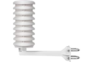 Ecowitt Schermo per radiazioni solari per termometro e igrometro wireless WN31/WN32 e rilevatore di fulmini WH57