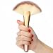 Neverland Large Slim Fan Makeup Brush Blending Highlighter Face Contour Powder Brush
