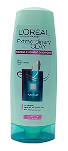 LOreal Paris Extrodinary Clay Conditioner - Purifying & Hydrating, 175ml Bottle