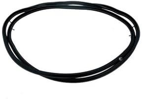 Junta para puerta de horno Zanussi con esquinas redondeadas y enganches