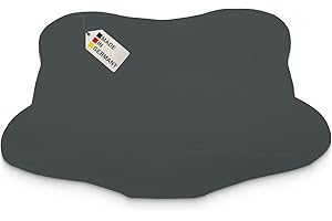 MEINBEZUG DUKAL | Bezug für Derila (Ergo) Memory Foam Kopfkissen | 36 x 54 cm | aus hochwertigem DOPPEL-Jersey | 100% Baumwolle | Farbe: anthrazit
