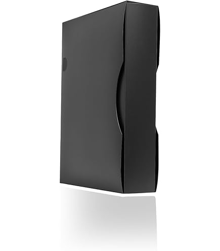 Eco-eco A4 Size 50% Recycled 30 Pocket Black Presentation Display