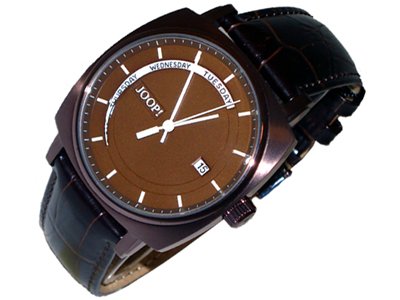 Joop Herren-Armbanduhr XL Retro Analog Quarz Leder JP100521F06 Joop Herren-Armbanduhr XL Retro Analog Quarz Leder JP100521F06