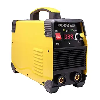AEGON ARC 250GS Portable 250A Digital LCD Display Hot Start Anti Stick Arc Force Igbt DC Inverter Arc Welding Machine/Welder (Yellow)