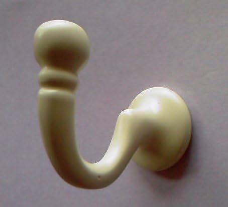 Sunflex metal Ball Hook Cream for curtain Tiebacks and holdback