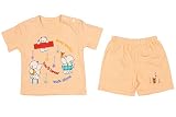 Ole Baby Infant Cotton Cute Adorable Stylish Trendy Printed Tshirt and shorts with Creamsicle Orange FREE Complimentary Hanger 12 to 18 months RS.349 (56.00% Off) - Amazon