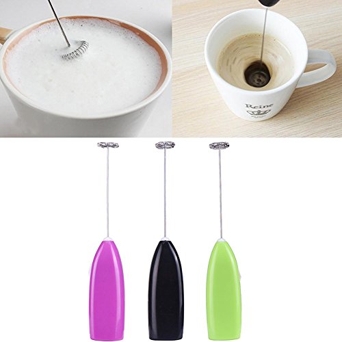 sundautumn Handrührgerät Rührwerk für Milch Kaffee – Handmixer, Ei, Werkzeug-Küche schwarz - 7