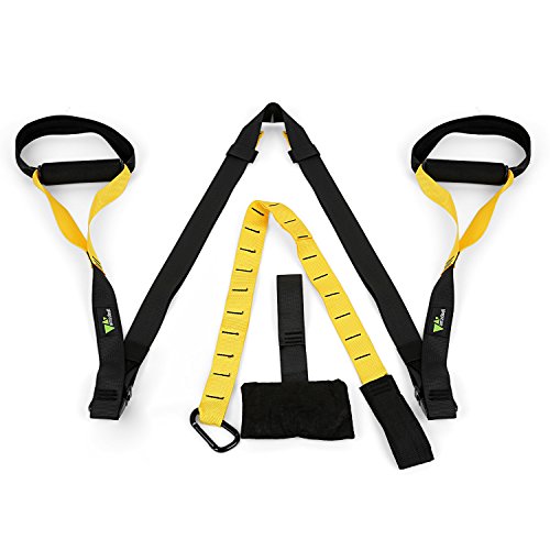 Preisvergleich Produktbild amzdeal® Schlingentrainer Suspensiontrainer gelb schwarz