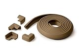 Prince Lionheart Table Edge Guard with 4 Corners (Chocolate)