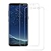Produktbild Schutzfolie für Samsung Galaxy S8 Plus(Vollständige Abdeckung), POOPHUNS Displayschutzfolie für 2 Stück Galaxy S8 Plus, Ultra Transparenz Full HD, Blasenfrei, Anti-Fingerabdruck und Hohe Qualität