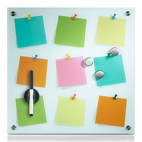 Zeller 11640 Memoboard "Notes", Glas