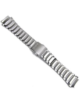 Casio Ersatzband Uhrenarmband Edelstahl Band Silberfarben 24mm für EF-328D EF-328