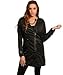 WOMENS SEXY FASHION BLACK BROWN LONG SLEEVE COAT LIGHT JACKET TRENCH OUTERWEAR