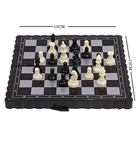 Mairah Pocket Size Mini Magnetic Travel Chess for Kids and Adults