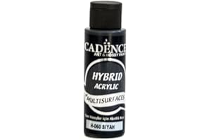 Cadence Pintura Acrílica Multisuperficie Hybrid Negro Ref. H060