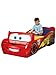 Disney Cars 'Lightning McQueen' Feature Toddler Bed with Storage and Fully Sprung Mattress