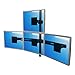 Produktbild Dataflex 343 ViewMaster M3 Monitorarm (Tragkraft max. 4x 12kg, bis 48,3 cm (19 Zoll) Bildschirmdiagonale, VESA: MIS-D 75x75/100x100mm kompatibel) anthrazit