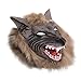 Produktbild Huhu833 Halloween Maske, Neuheit Fantastische Maske Wolf Kopf Maske für Halloween und Cosplay Kostüm Party (Braun)