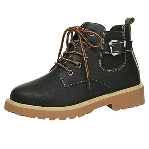 Preisvergleich Produktbild WWricotta Damen Laufschuhe Sportschuhe Turnschuhe Freizeitschuhe Outdoor Wanderschuhe Sneakers Schnürschuhe Wasserdicht Martin Stiefel Flache Schuhe