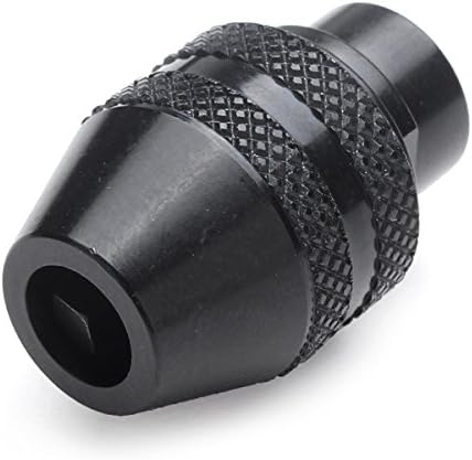 Wishfive 0.4-3.4mm Keyless Chuck Universal Electric Grinding Chuck For Dremel