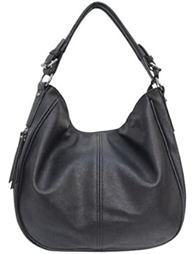 Flora & Co (Farbauswahl) Damen Handtasche PU-Leder Beuteltasche