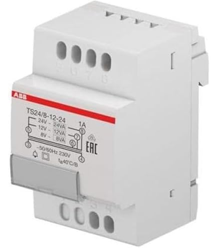 Set Interruttori ABB S201-B16 + Guida Di Fase PS3/12 - 12 Unipolari 16A Per Quadro Elettrico