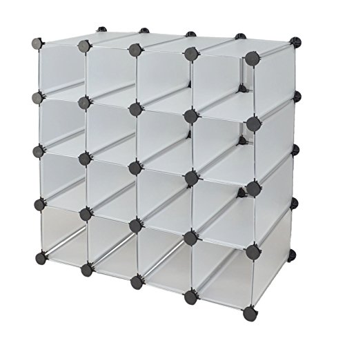 Regal Schrank Steckregal Standregal Schuhregal Wandregal Flurschrank Weiß