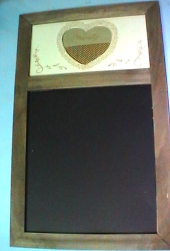 Grandma's BOARD-CHALKBOARD-BLACKBOARD-Slate with Wooden Frame Antique Finished Ornament-typical the dispensations a time where there are marked and maintenance () what ends in the kitchen