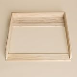 Puckdaddy Naturholz Wickelaufsatz Wickeltischaufsatz für IKEA Malm, Mandal, Brusali Kommode - 7