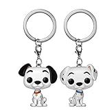 funko keychain captain america Dálmatas Funko Pop! Disney 101 Dalmatians - 2 Keychains Pongo & Perdita