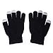 Produktbild Smartphone-Handschuhe Touchscreen-Handschuhe Finger-Kuppen Damen Schwarz