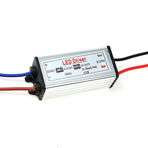 AC85-250V 50 / 60Hz Eingang DC12-27V 300mA Ausgang 4-7 * 1W LED-Treiber Leistungs