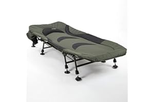 Mostal Relax Karpfenliege 8-Bein Angelliege Deluxe Gästebett